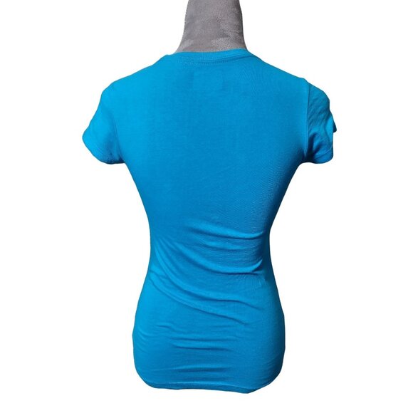 Decoded Womens Graphic Tee  I Like Your Beard Tshirt Short Sleeve Slim Fit Small - Picture 2 of 7